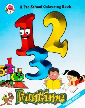 FUNTIME A Pre-School Colouring Book 123