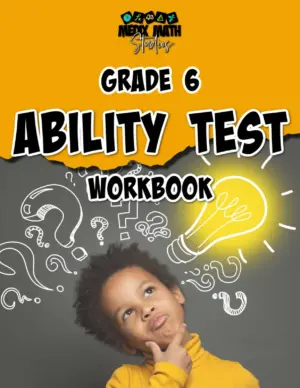 Medix Math Studios: Grade Six Ability Test Workbook