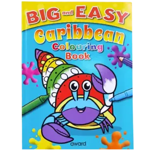 Big and Easy Caribbean Colouring Book