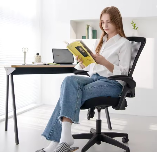 Neo Chair High Back Mesh Office Chair With Adjustable Height Ergonomic - Image 3