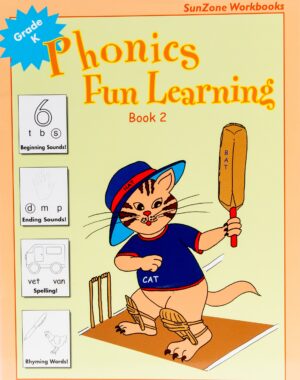 SunZone Workbook: Phonics Fun Learning Book 2