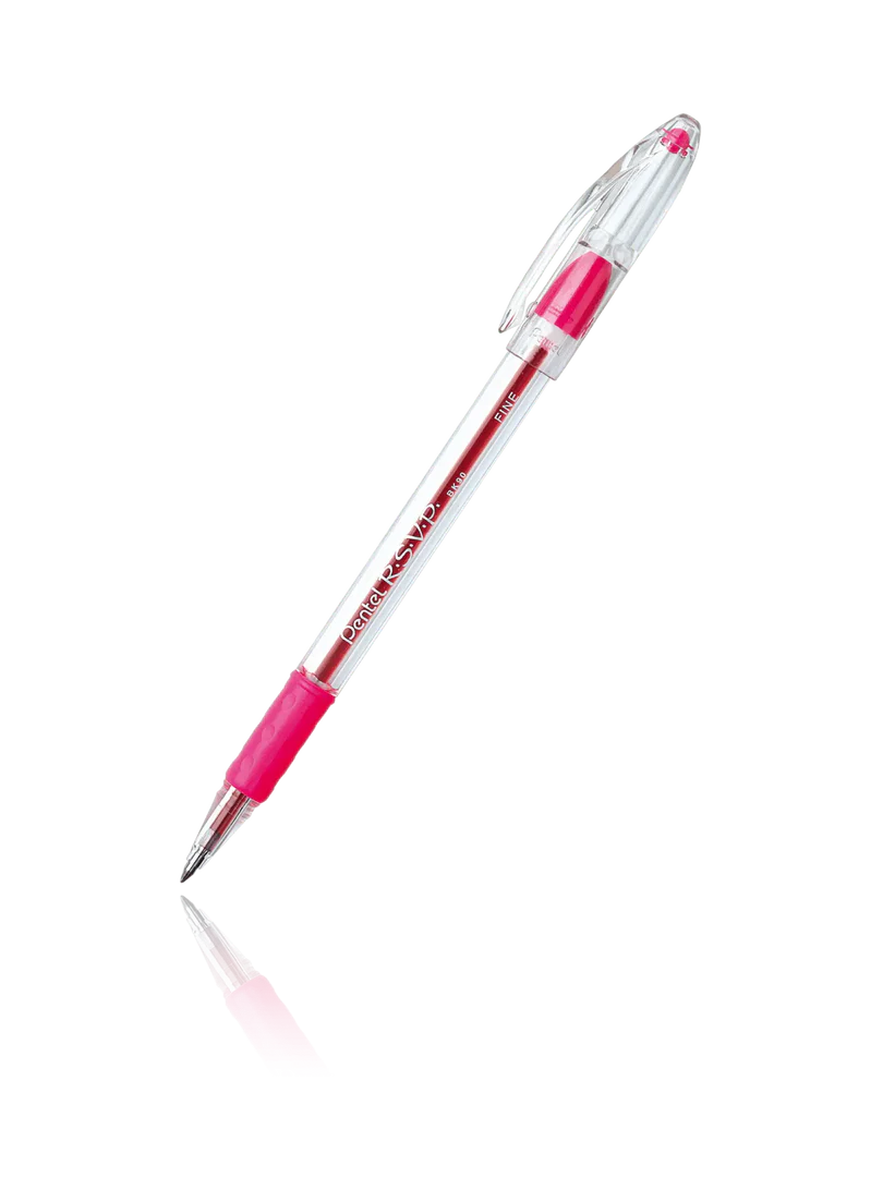 Pentel R.S.V.P. Pen Pink Fine