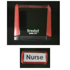 STAMP - TRODAT SELF - INKING "NURSE"